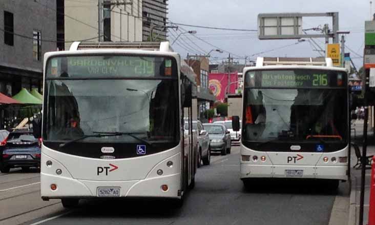 Transdev Melbourne Scania L94UB Volgren CR227L 382 & CR228L 410